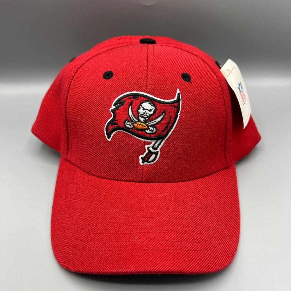 Tampa Bay Buccaneers Hat Men Red Gray Embroidered Logo NFL Strap‎ Back Cap New